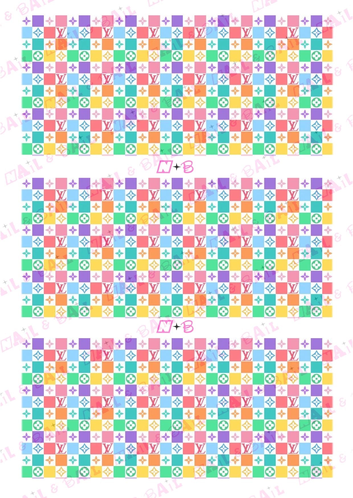 Designer Square Decals